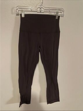 Lululemon Align High-Waist Purple Cropped Leggings